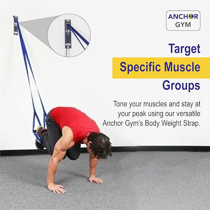 Anchor Gym Body Weight Resistance Strap Comfortable and