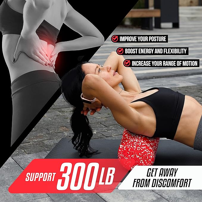 Yes4All High-Density Foam Roller for Back Pain Relief 12, 18, 18, 24, 24, 36 36 inch
