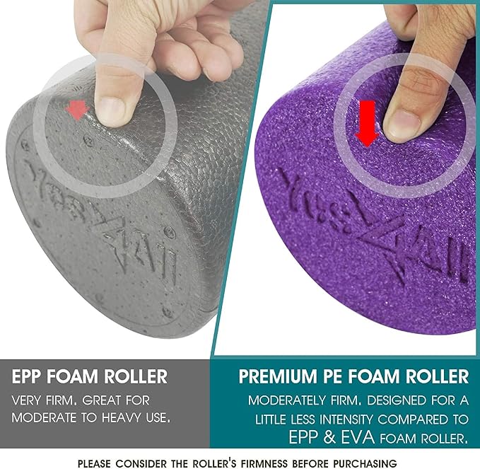 Yes4All Soft-Density Round PE 12/18/ 24/36 inch Foam