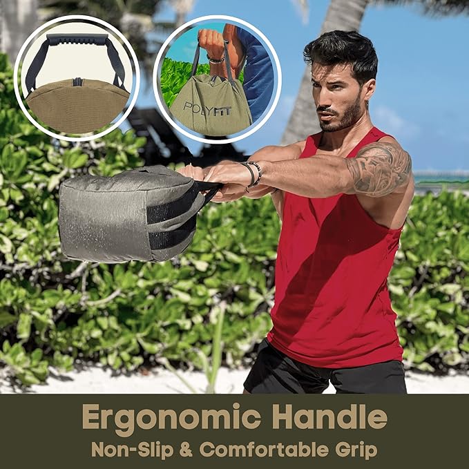 Kettlebell Sandbag for Fitness - Adjustable Kettlebell Workout 30lb/45lb
