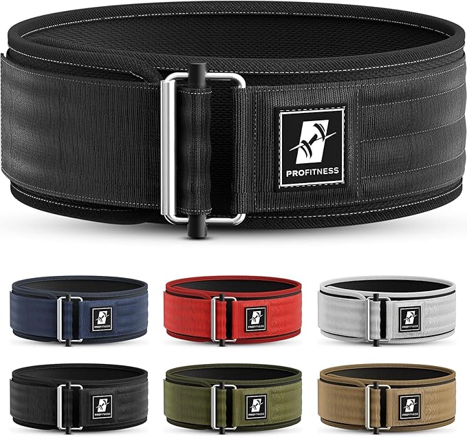 Weightlifting Belt for Men & Women - 4''