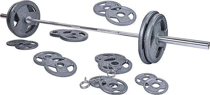 Signature Fitness Olympic 2-Inch Cast Iron Plate Weight