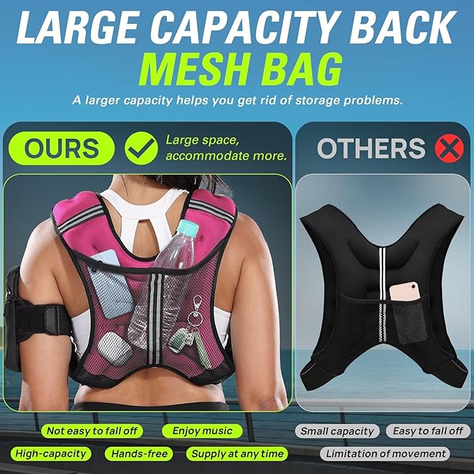 Weighted Vest for Women Men BeatBoost 5 10 15 20 25 30 lb Weight Vest with Ironsand for Walking Strength Training Running Workout