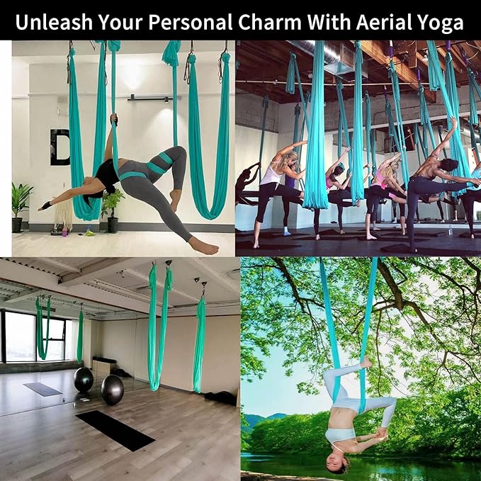 PRIOR FITNESS 5M Aerial Yoga Hammock Yoga Swing