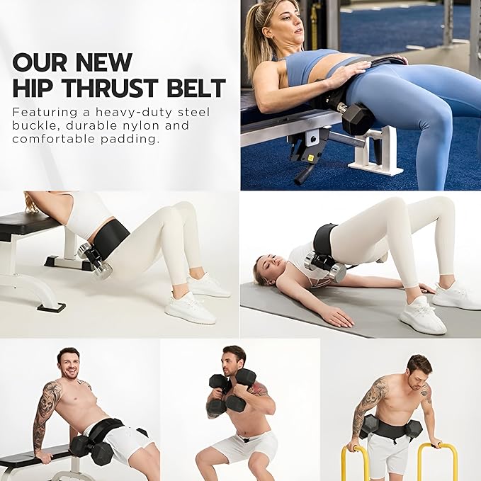 CoreVibe Exercise Hip Thrust Belt