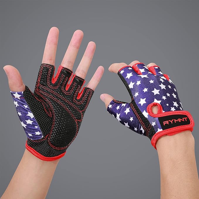 Workout Gloves for Women Men - Weight Lifting Gloves with Full Palm Protection & Extra Grip for Women Gym, Weightlifting, Weight Lift, Rowing, Exercise, Sport, Cycling