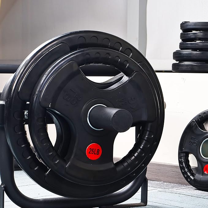 Signature Fitness Olympic Cast Iron Plate for Strength
