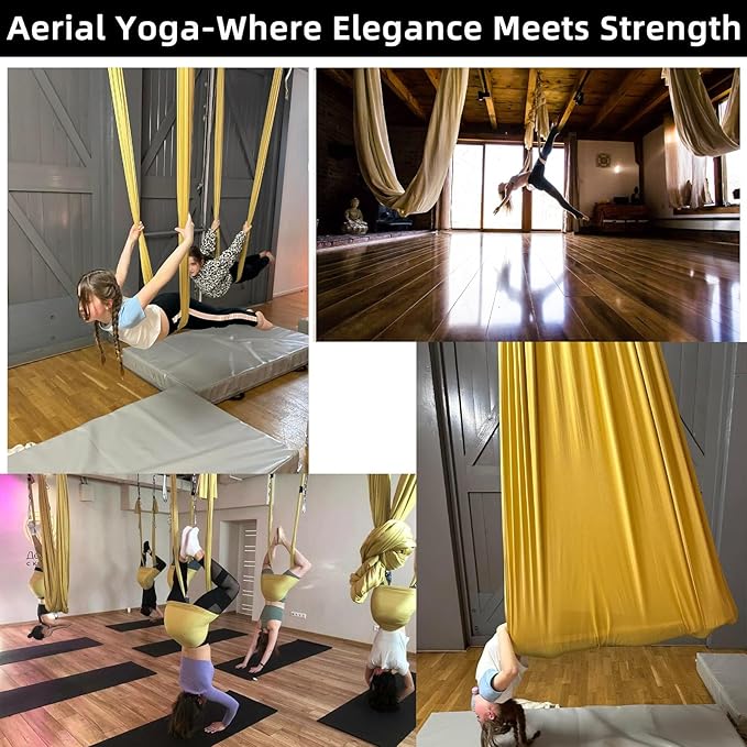 PRIOR FITNESS 5M Aerial Yoga Hammock Yoga Swing