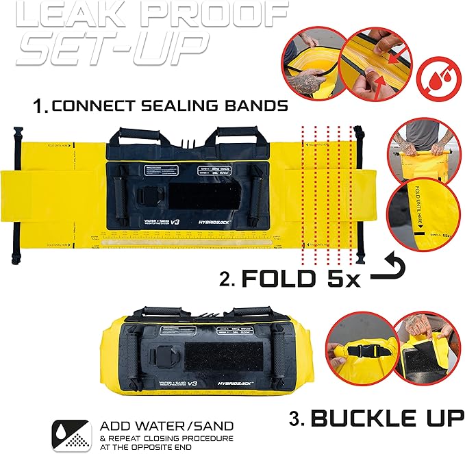 v3 | Portable Water & Sand workout bag 120 lbs