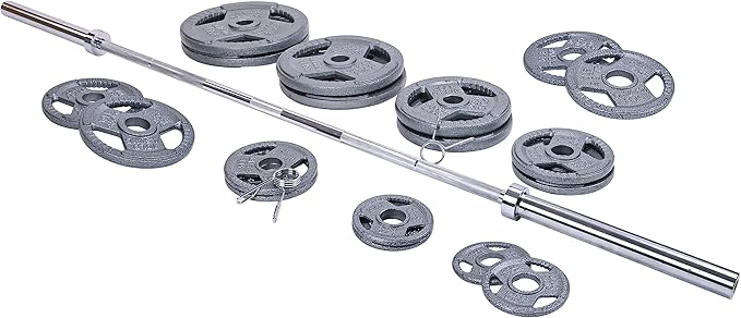 Signature Fitness Olympic 2-Inch Cast Iron Plate Weight