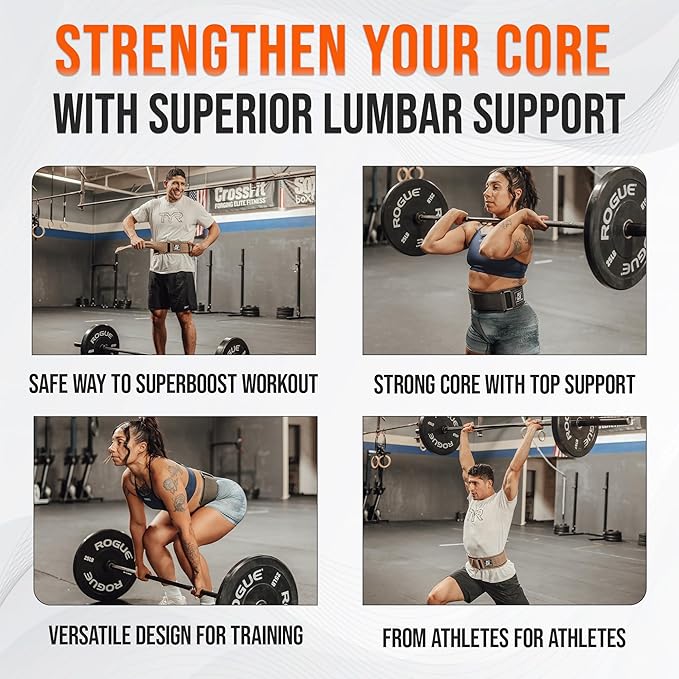 Weightlifting Belt for Men & Women - 4''