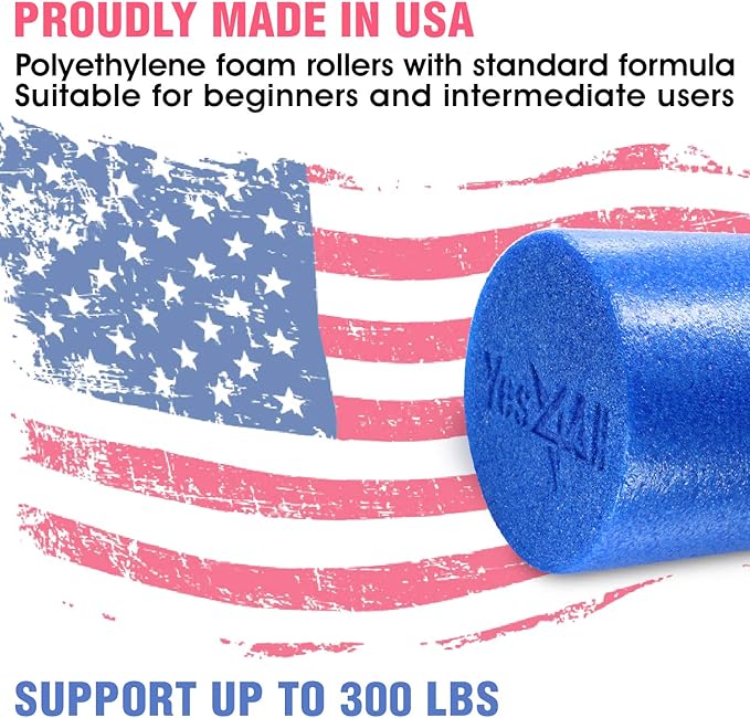Yes4All Soft-Density Round PE 12/18/ 24/36 inch Foam