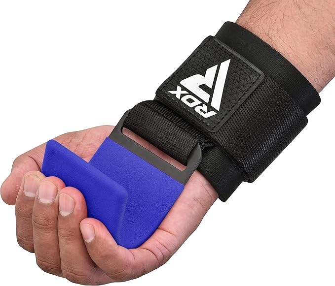 RDX Weight Lifting Hooks Straps Pair 7mm Neoprene