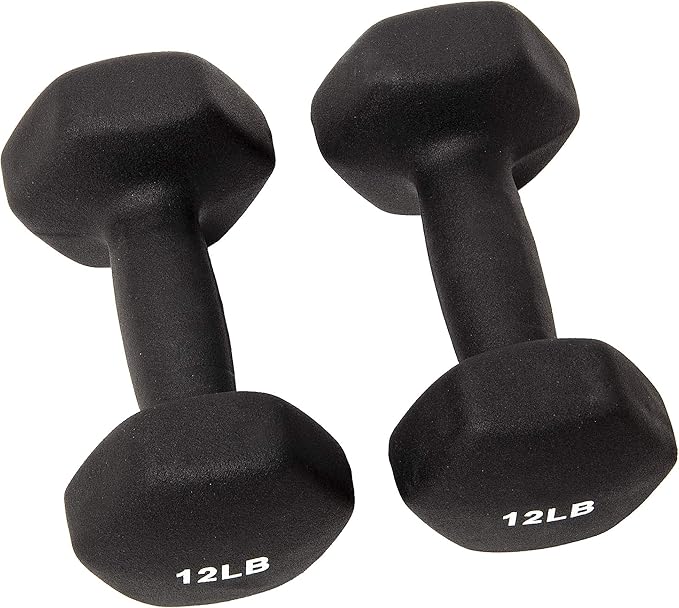 BalanceFrom Set of 2 Neoprene Coated Non-Slip Grip