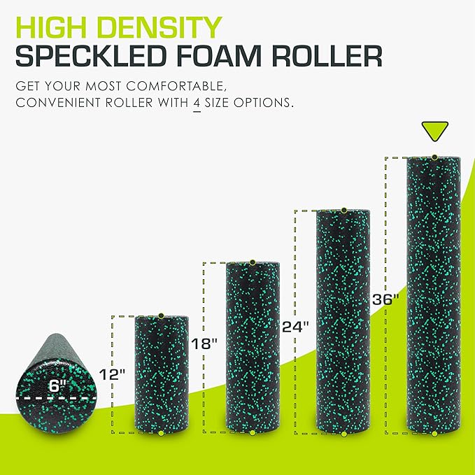 ProsourceFit High Density Foam Rollers 12 - Inches long