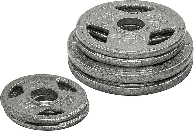 Signature Fitness Olympic 2-Inch Cast Iron Plate Weight