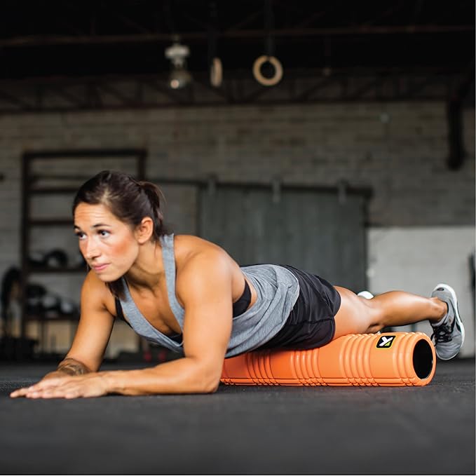 TRIGGERPOINT PERFORMANCE THERAPY GRID Patented Multi-Density Foam Massage (26"), Orange