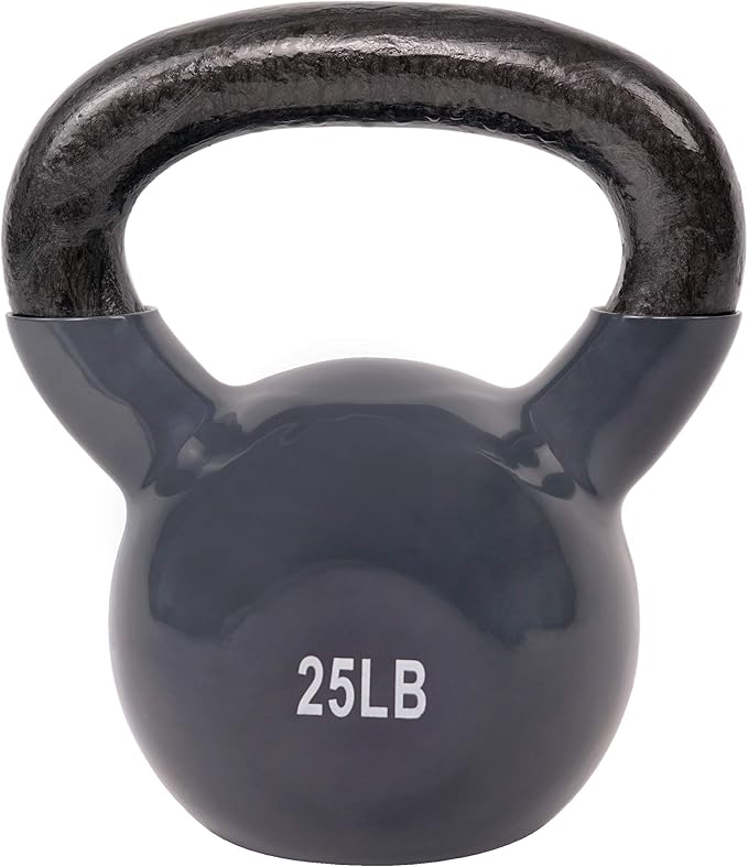 Sunny Health & Fitness Vinyl Coated Kettlebell