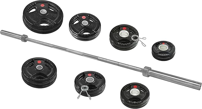 Signature Fitness Olympic Cast Iron Plate for Strength
