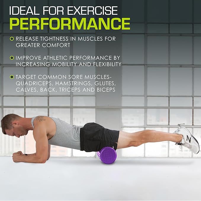 ProsourceFit High Density Foam Rollers 12 - Inches long