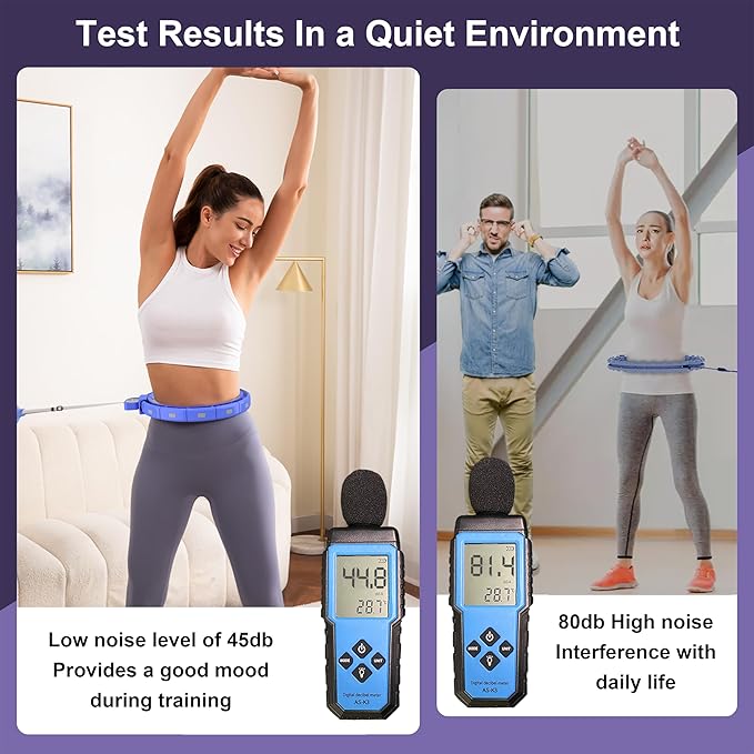 Weighted Workout Hoop for Adult Weight Loss - 50" Plus