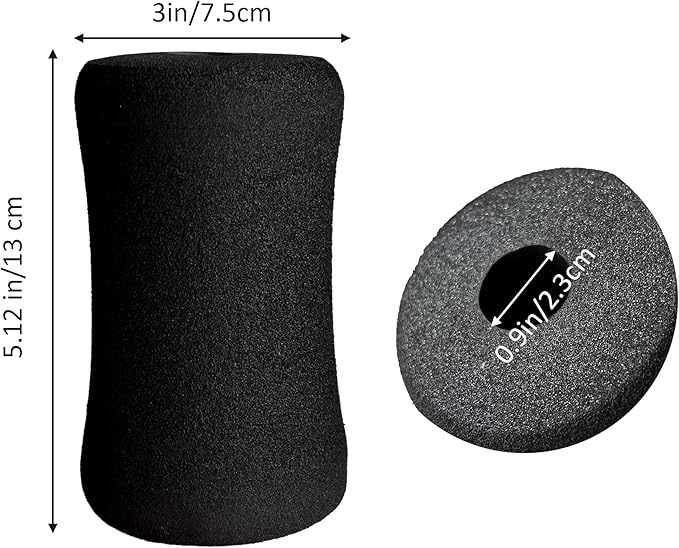 Foam Foot Pads Rollers Set of a Pair