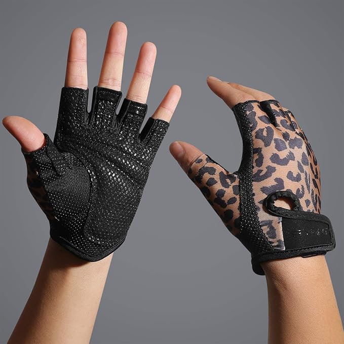 Workout Gloves for Women Men - Weight Lifting Gloves with Full Palm Protection & Extra Grip for Women Gym, Weightlifting, Weight Lift, Rowing, Exercise, Sport, Cycling