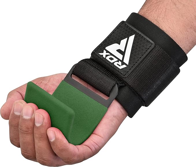 RDX Weight Lifting Hooks Straps Pair 7mm Neoprene