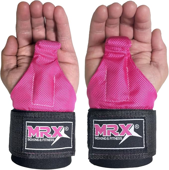 MRX Power Weight Lifting Straps Wrist Support Heavyduty