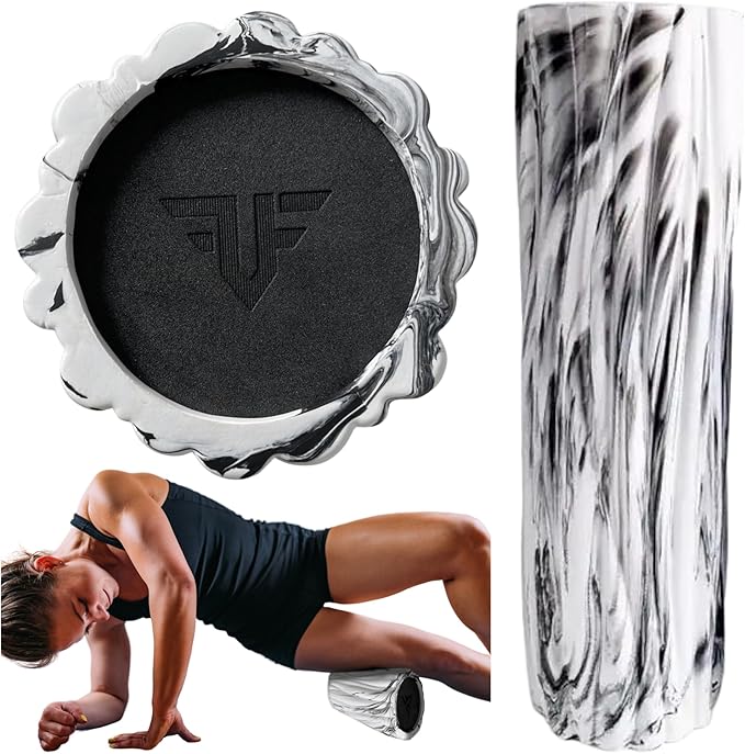 Small Foam Roller-Back Roller-Foam Rollers for Muscle Massage-Boost 3D Design-Portable (12 inch),
