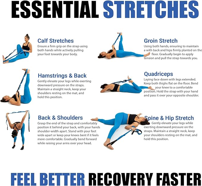 KneeSled™ Ultra Stretch Strap Best Choice for Physical