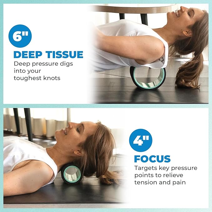Chirp Wheel Foam Roller - Targeted Back Foam