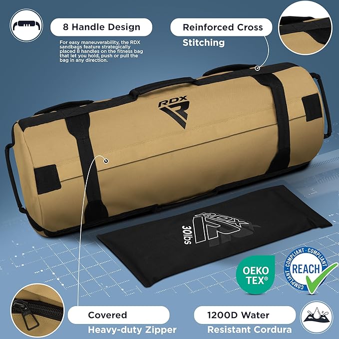 RDX Sandbag for Fitness Weights Training 5-200 LBs