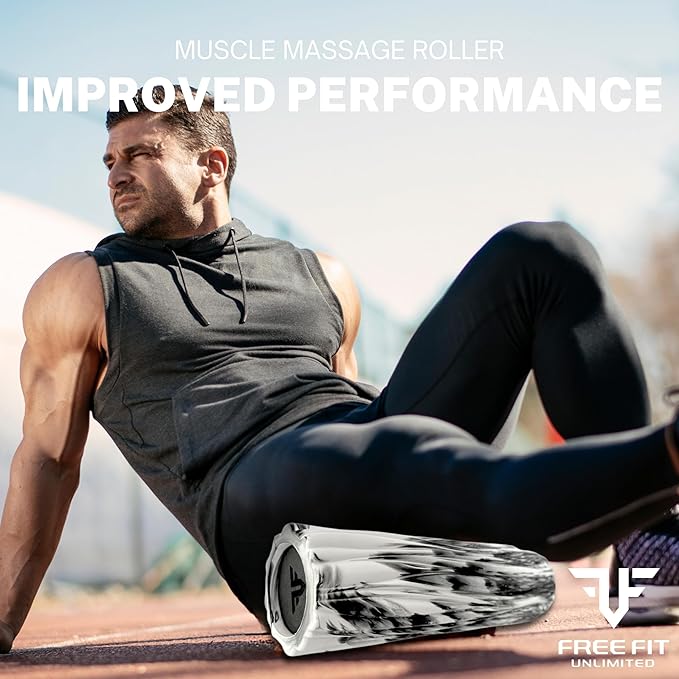 Small Foam Roller-Back Roller-Foam Rollers for Muscle Massage-Boost 3D Design-Portable (12 inch),