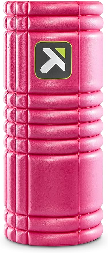 TRIGGERPOINT PERFORMANCE THERAPY GRID Foam Roller for Exercise (13-Inch), Pink