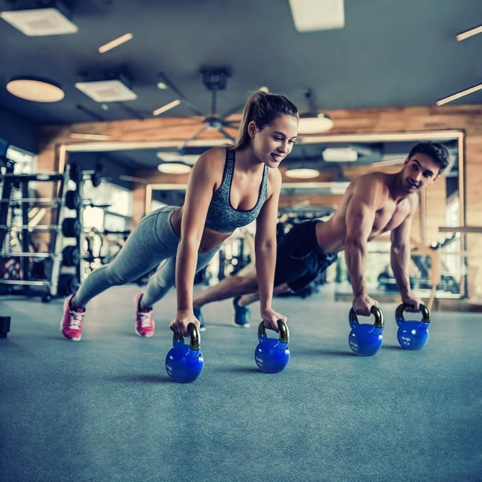 Yes4All Combo Kettlebells Vinyl Coated Weight Sets Great