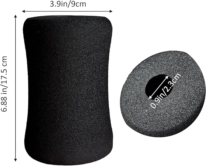 Foam Foot Pads Rollers Set of a Pair