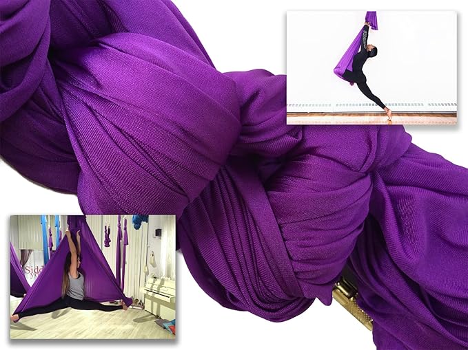 Aerial Silk Yoga Hammock & Swing for yoga Inversion