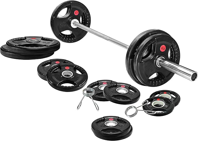 Signature Fitness Olympic Cast Iron Plate for Strength
