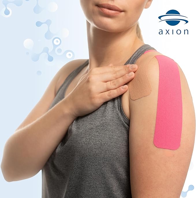 Kinesiology Tapes PRECUT Black Beige | 50 Pre-Cut Sport Tape Strips 10x2 in | Waterproof • Skin-Friendly • Elastic | Kinesiology Tapes Ideal for Sports
