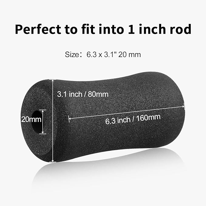 Sratte 4pcs Foot Foam Pads Rollers Set Foam