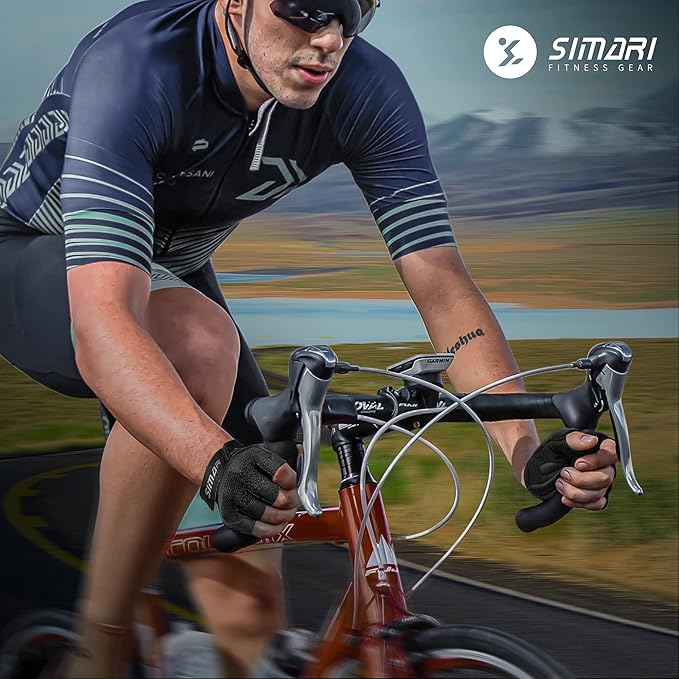 SIMARI Breathable Workout Gloves for Men and Women, Padded Weight Lifting Gloves with Great Grip, Full Palm Protection for Gym Training, Cycling, Weightlifting, Exercise, Crossfit, Climbing