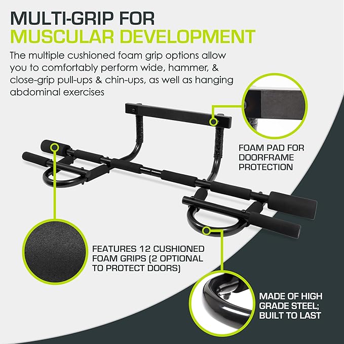 ProsourceFit Fit Multi-Grip Chin-Up/Pull-Up Bar