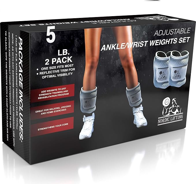 Ankle/Wrist Weights (1 Pair) for Women 1 Year