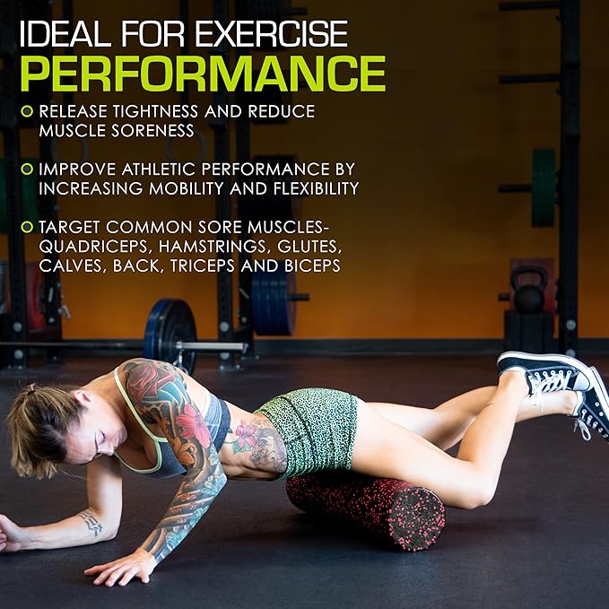 ProsourceFit High Density Foam Rollers 12 - Inches long