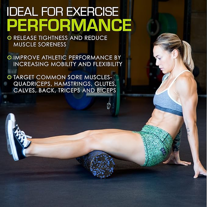 ProsourceFit High Density Foam Rollers 12 - Inches long