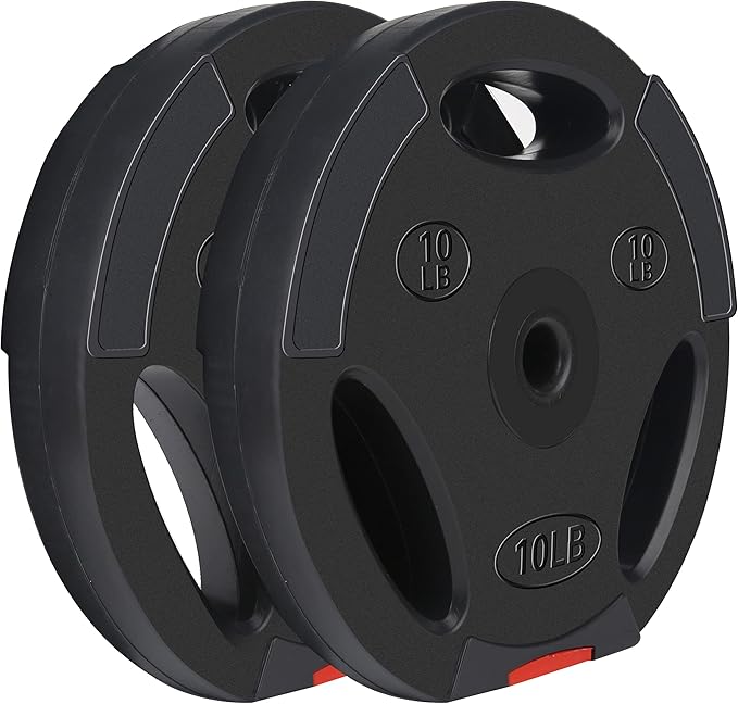 Signature Fitness Vinyl Standard 1-Inch Plate Weight Plate