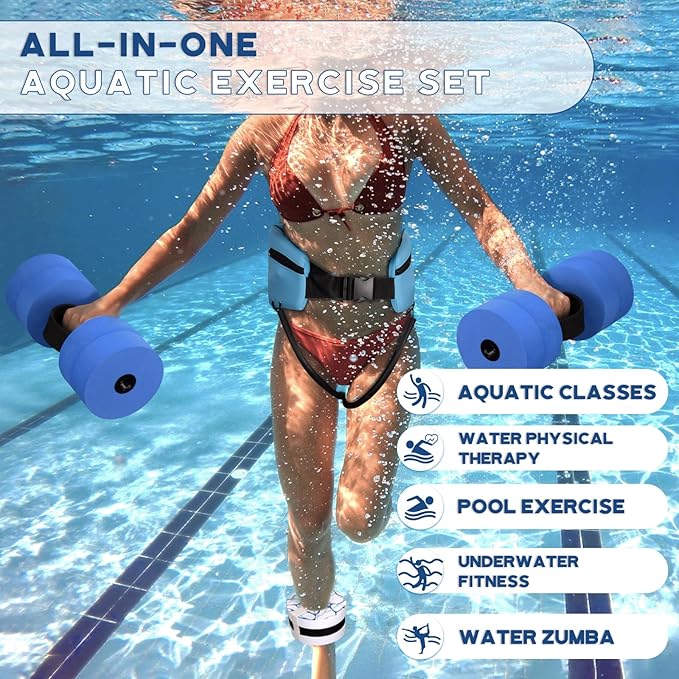 Water Aerobics Pool Exercise Equipment