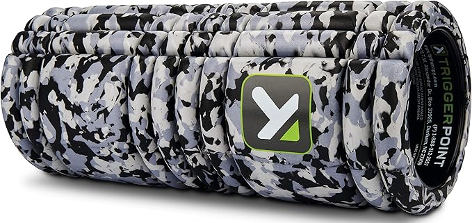 TRIGGERPOINT Grid Foam Roller - Multi-Density Exterior 33cm, Grey