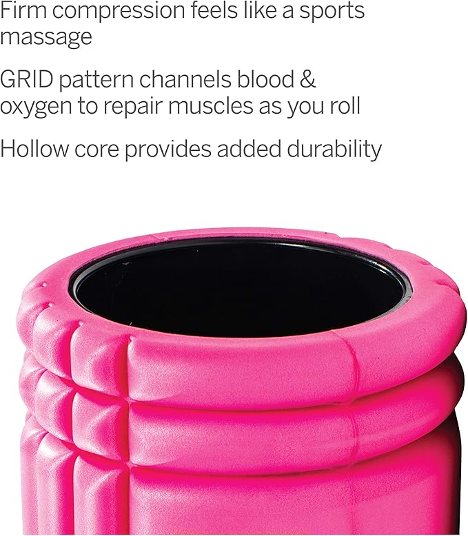 TriggerPoint GRID Patented Multi-Density Foam Massage Roller (Back (26")